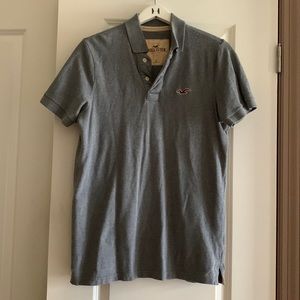 Hollister grey polo